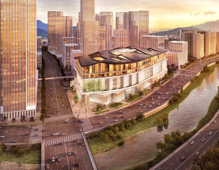 광주 첫 복합쇼핑몰 '더현대 광주' 조감도. (사진=광주시 제공) *재판매 및 DB 금지