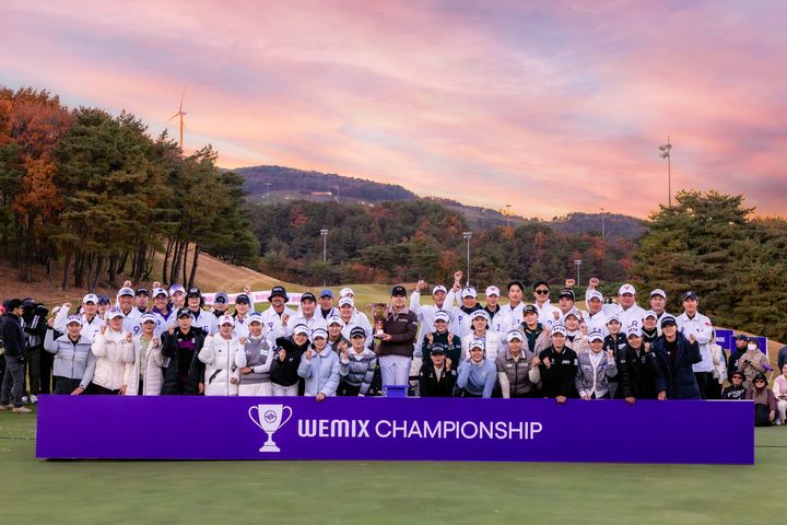 '위믹스 챔피언십 2025' 홍정민 우승…상금 3억원