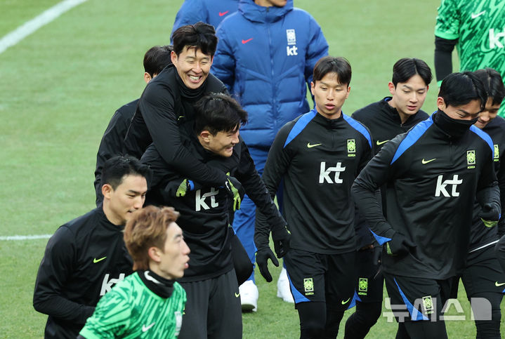 대한민국 대표팀 가나전 대비 훈련