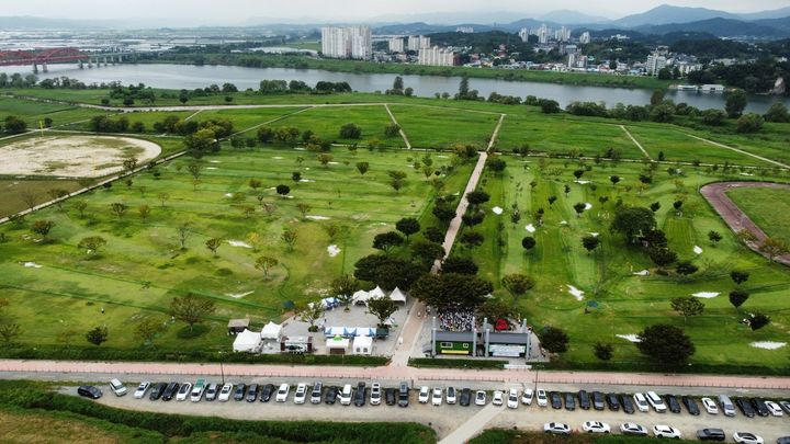 [부여=뉴시스] 부여군 파크골프장 *재판매 및 DB 금지
