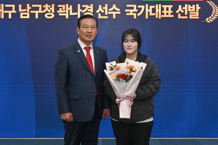 [대구=뉴시스] 대구 남구청 소속 곽나경 선수가 2026년도 대한민국 사격 국가대표로 최종 선발됐다. (사진=대구 남구 제공) 2025.11.18. photo@newsis.com *재판매 및 DB 금지