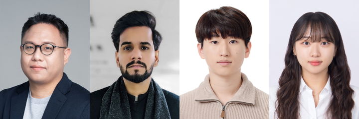 [서울=뉴시스] (왼쪽부터) 성균관대 김인기 교수, Azhar Javed Satti 연구원, 조한준 연구원, 박혜미 연구원. (사진=성균관대 제공) 2025.11.18. photo@newsis.com *재판매 및 DB 금지