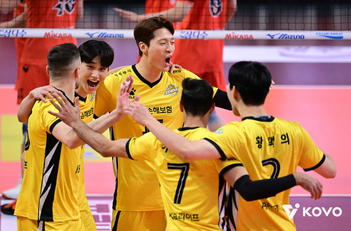 남자 프로배구 KB손해보험. (사진=KOVO 제공). 2025.11.18. *재판매 및 DB 금지