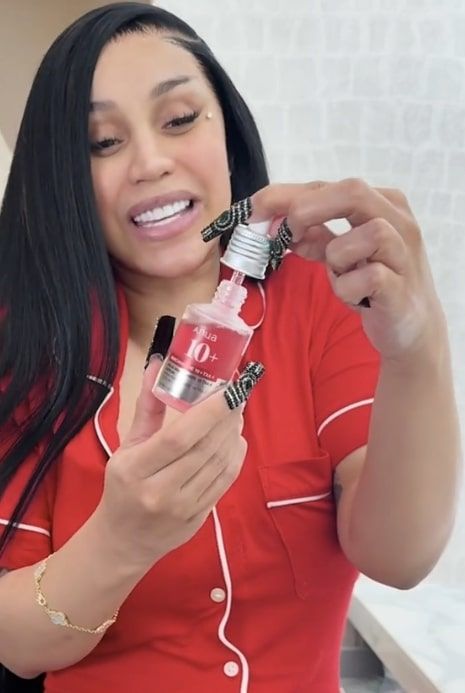 (사진=카디비 틱톡 캡처) *재판매 및 DB 금지