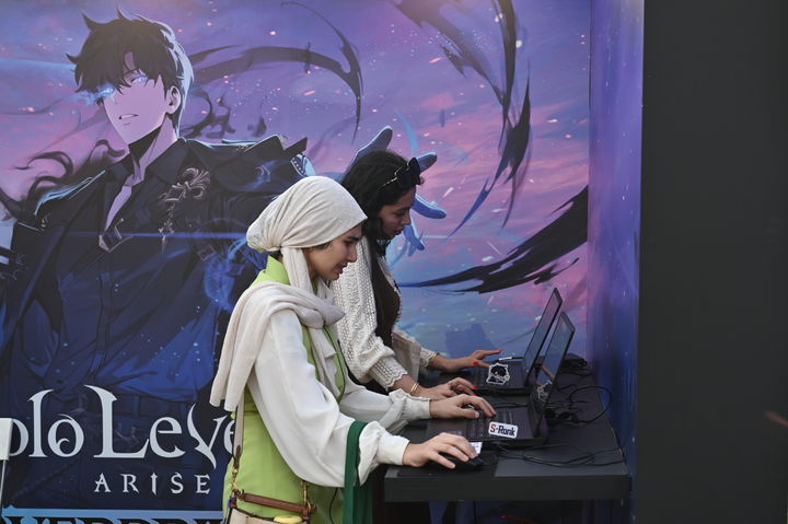 [서울=뉴시스] 넷마블이 지난 15일부터 양일간 아랍에미리트(UAE) 두바이에서 열린 '2025 K-엑스포 UAE: 올 어바웃 케이 스타일'에 참가했다고 19일 밝혔다. (사진=넷마블 제공) *재판매 및 DB 금지