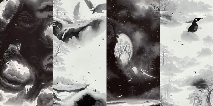 [서울=뉴시스] 제5회 한글실험프로젝트 '글(자)감(각): 쓰기와 도구' 전시에 공개된 박제성 미디어아티스트의 '자간' (사진=국립한글박물관 제공) 2025.11.19. photo@newsis.com *재판매 및 DB 금지