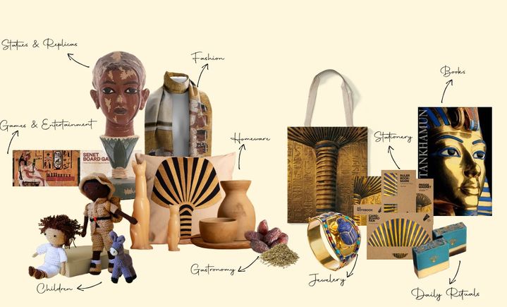 이집트 대박물관 아트숍 상품들. *재판매 및 DB 금지