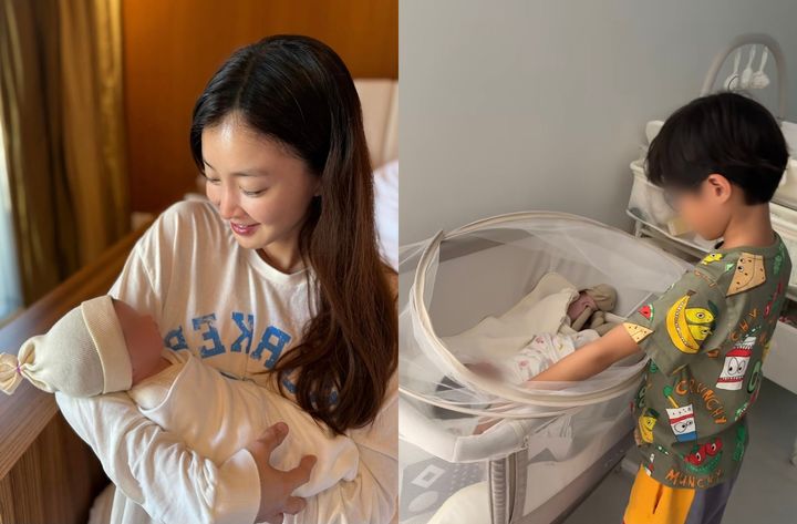 [서울=뉴시스] 배우 이시영이 아들, 딸과의 근황을 공개했다. (사진=이시영 인스타그램 캡처) 2025.11.20. photo@newsis.com *재판매 및 DB 금지