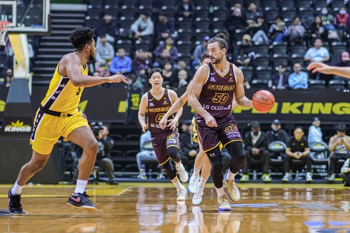 [서울=뉴시스] 프로농구 창원 LG의 아셈 마레이. (사진=EASL 제공) *재판매 및 DB 금지