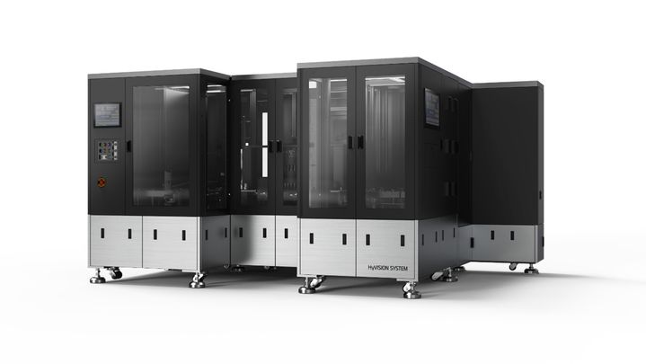 하이비젼시스템 시린지 이물 자동화 검사 설비(HBSI-130) 이미지. (사진=하이비젼시스템) *재판매 및 DB 금지