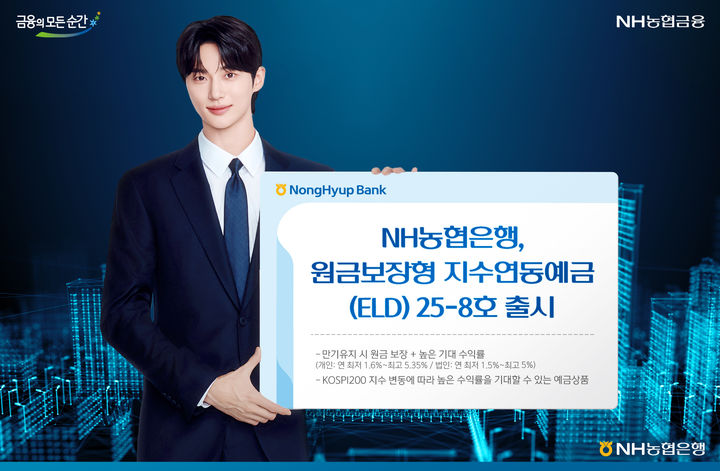 NH농협은행, 최고 5.35% 원금보장형 지수연동예금 출시