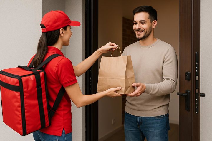 뉴욕에서 술에 취한 채 반나체 상태로 있던 남성을 촬영해 틱톡에 올린 뒤, 자신이 성폭행을 당했다고 주장한 여자 배달원이 경찰에게 체포됐다.2025.11.20.(사진=CHAT GPT 생성 이미지)*재판매 및 DB 금지 *재판매 및 DB 금지
