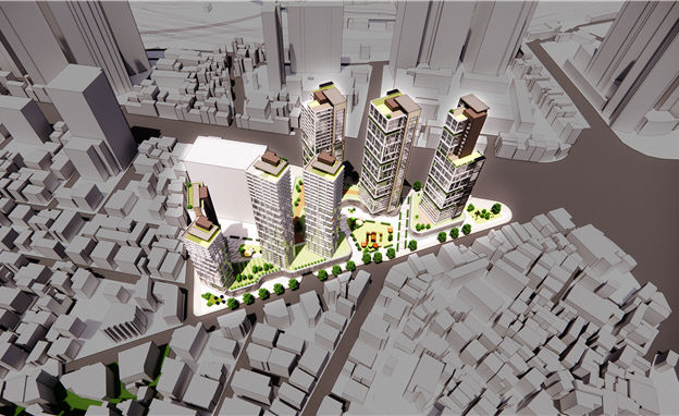 [서울=뉴시스] 한강로1가(삼각맨션 일대) 조감도. 2025.11.20. (자료=용산구 제공) *재판매 및 DB 금지