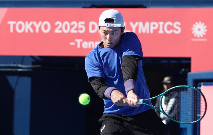 [서울=뉴시스]테니스 이덕희. (사진=대한장애인체육회 제공)