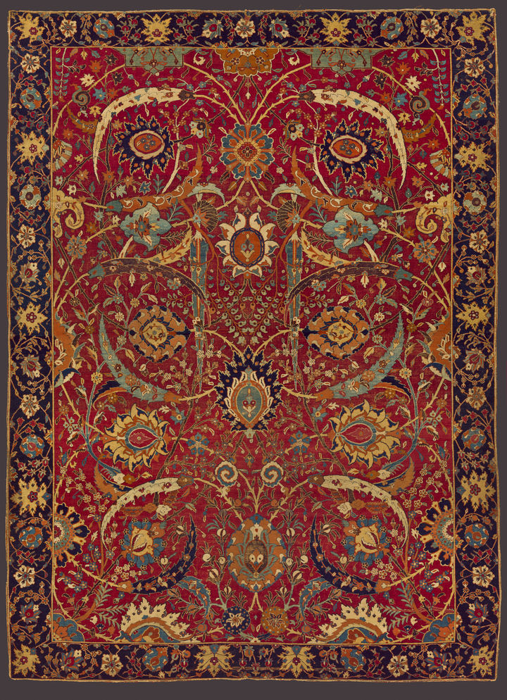 [서울=뉴시스] 왕좌용 카펫 (사진=국립중앙박물관 제공) 2025.11.21. photo@newsis.com *재판매 및 DB 금지