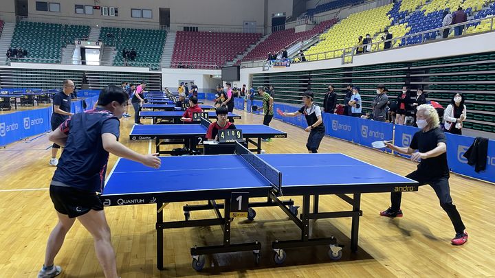 [구미=뉴시스] 구미시장배 전국 탁구대회. (사진=구미시 제공) 2025.11.21 photo@newsis.com *재판매 및 DB 금지