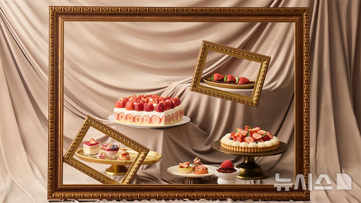 [서울=뉴시스] 서울드래곤시티 이비스 스타일 앰배서더 내 뷔페 레스토랑 인스타일에서 운영 중인 딸기 뷔페. photo@newsis.com