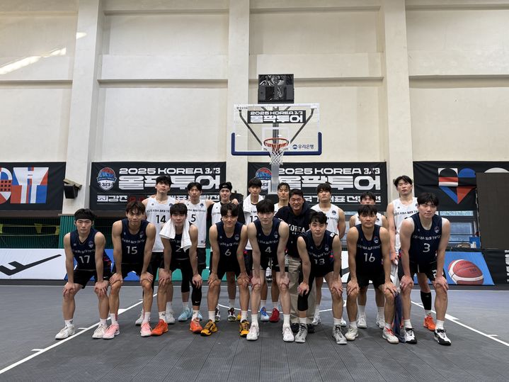 [서울=뉴시스] 대한민국농구협회, 3대3 남자 농구 대표팀 예비 명단 8인 확정. (사진=대한민국농구협회 제공) *재판매 및 DB 금지