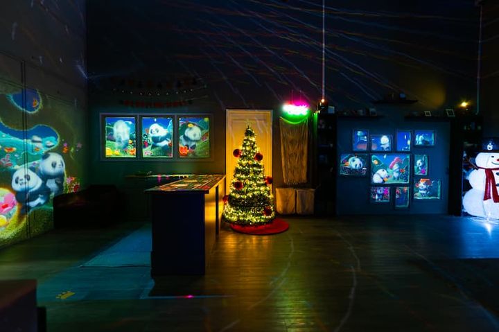 [서울=뉴시스] 닷밀은 미디어아트 테마파크 '글로우사파리'가 겨울 콘셉트인 '글로우 사파리: 겨울여행'으로 전면 개선했다고 21일 밝혔다. (사진=닷밀 제공) *재판매 및 DB 금지