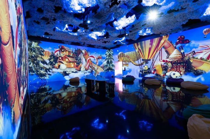 [서울=뉴시스] 닷밀은 미디어아트 테마파크 '글로우사파리'가 겨울 콘셉트인 '글로우 사파리: 겨울여행'으로 전면 개선했다고 21일 밝혔다. (사진=닷밀 제공) *재판매 및 DB 금지