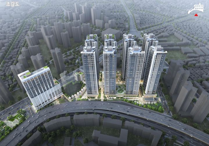 [서울=뉴시스]신월곡1구역 조감도. 2025.11.24. (자료=성북구 제공) *재판매 및 DB 금지