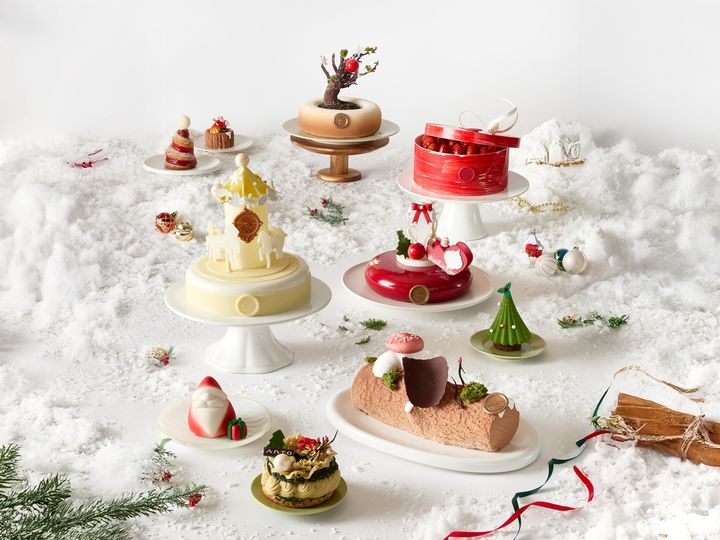 [서울=뉴시스] 안토 델리 크리스마스 케이크 컬렉션.(사진=한화호텔앤드리조트 제공) *재판매 및 DB 금지