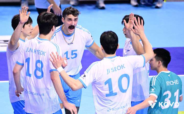 남자 프로배구 대한항공. (사진=KOVO 제공). 2025.11.21. *재판매 및 DB 금지
