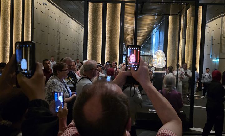 [카이로 사진=박현주 미술전문기자] 이집트 대박물관 투탕카몬 전시실. 2025.11.19. hyun@newsis.com *재판매 및 DB 금지