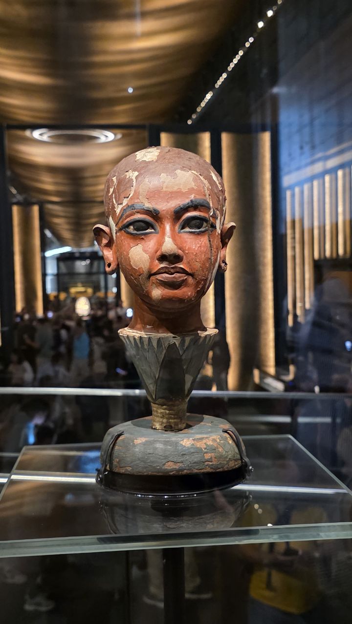 [카이로 사진=박현주 미술전문기자] 이집트 대박물관 투탕카몬 전시실. 2025.11.19. hyun@newsis.com *재판매 및 DB 금지