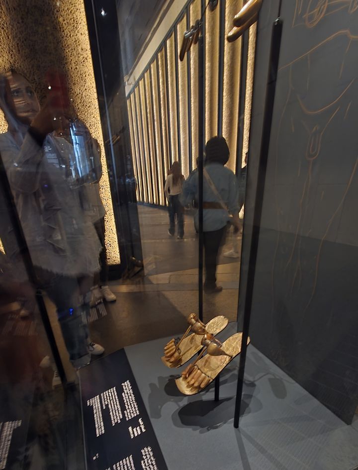 [카이로 사진=박현주 미술전문기자] 이집트 대박물관 투탕카몬 전시실. 2025.11.19. hyun@newsis.com *재판매 및 DB 금지