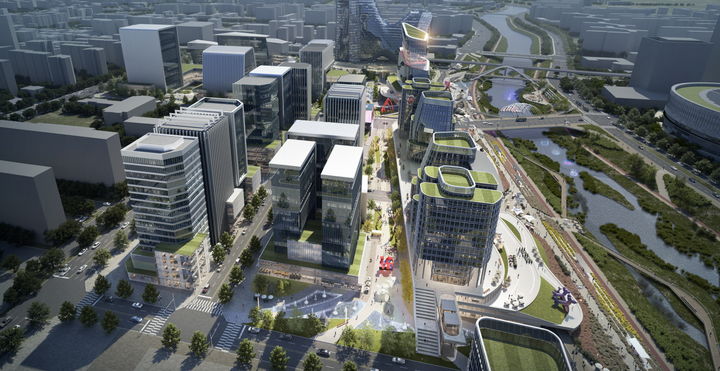 [서울=뉴시스] 단지 북측에서 바라본 산업시설용지. 2025.11.24. (자료=서울시 제공) *재판매 및 DB 금지