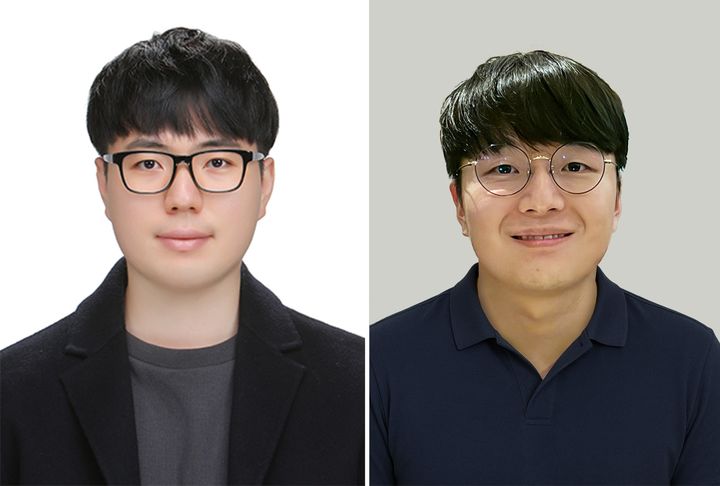 (왼쪽부터) 윤인수 KAIST 교수, 한형석 미국 삼성 리서치 연구원(사진=KIAIST 제공) *재판매 및 DB 금지