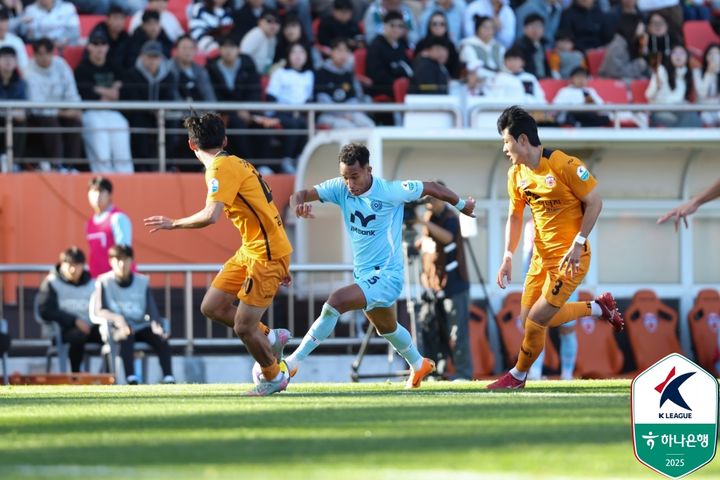 [서울=뉴시스] 프로축구 K리그1 대구FC의 지오바니. (사진=한국프로축구연맹 제공)