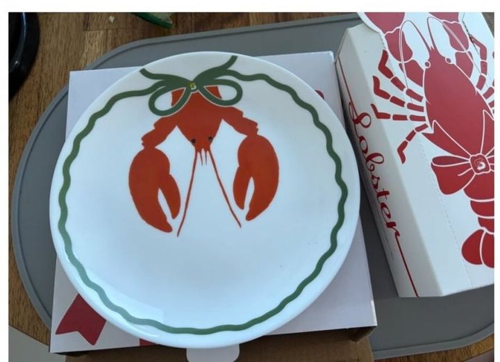 [뉴시스]써브웨이가 '랍스터 샌드위치' 구매 고객에게 선착순으로 제공하는 접시. (사진 = 온라인 커뮤니티 캡처) *재판매 및 DB 금지