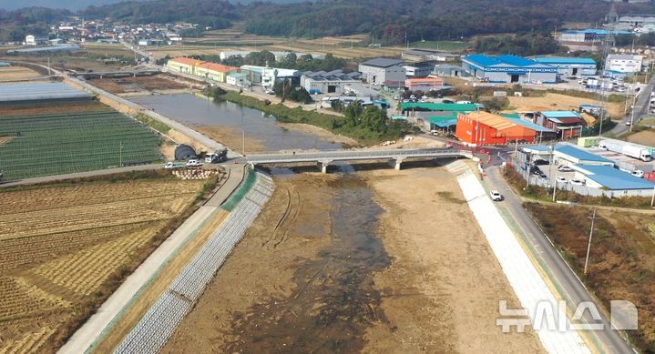 경주시 천북면 신당천 일원