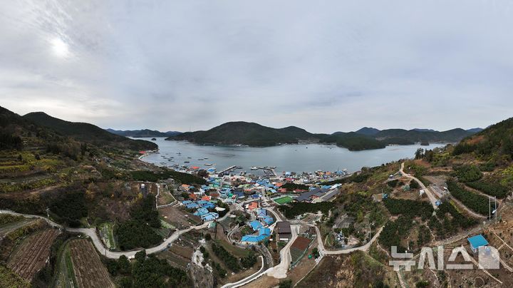 [서울=뉴시스] 漁울림마을 부문 대상 경남 거제시 산달도 마을.