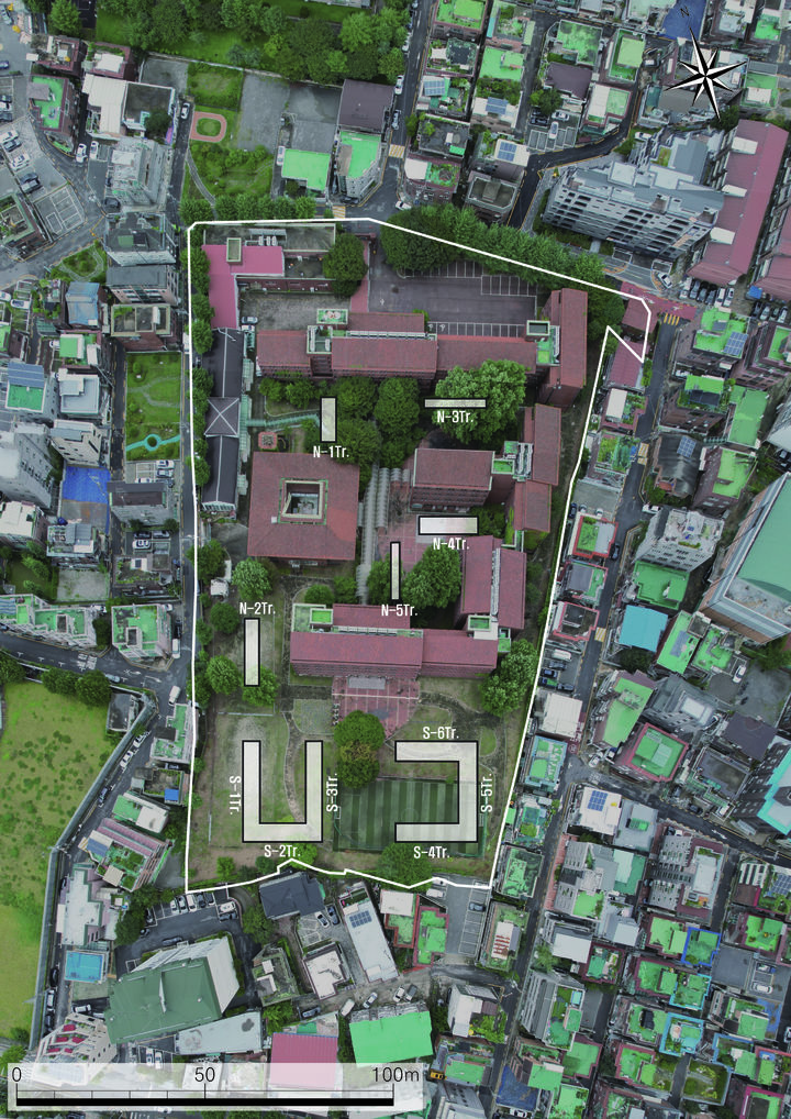  [서울=뉴시스] 풍납동 창의마을부지 시굴조사 구역 (사진=국가유산청 제공) 2025.11.25. photo@newsis.com *재판매 및 DB 금지