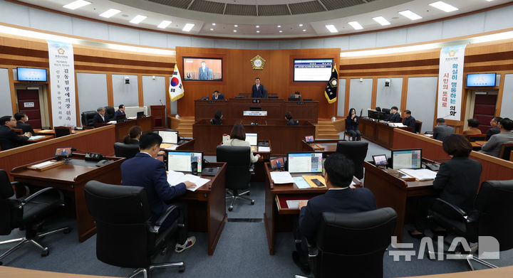 [오산=뉴시스] 오산시의회 제298회 제2차 정례회 모습 (사진=오산시의회 제공) 2025.11.25.photo@newsis.com 