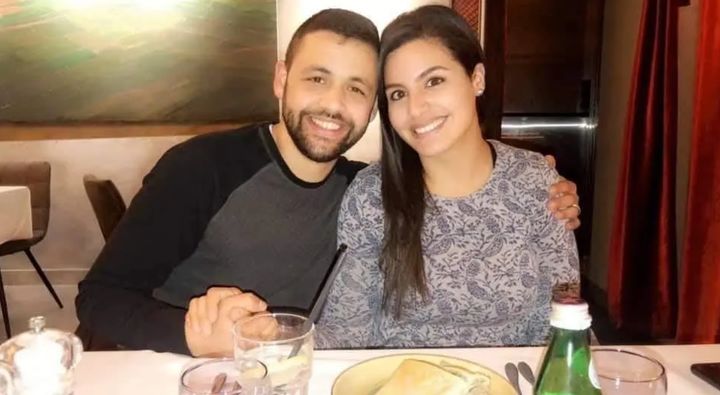 [뉴시스] 2016년 나딘 아유브의 언니 지나 아유브는 "나딘 아유브의 결혼을 축하해, 사랑해"라고 남기며 결혼을 축하하는 게시물을 올렸다. 샤라프 바르구티와 아유브의 모습. (사진 = 뉴욕포스트 캡처) 2025.11.25. *재판매 및 DB 금지