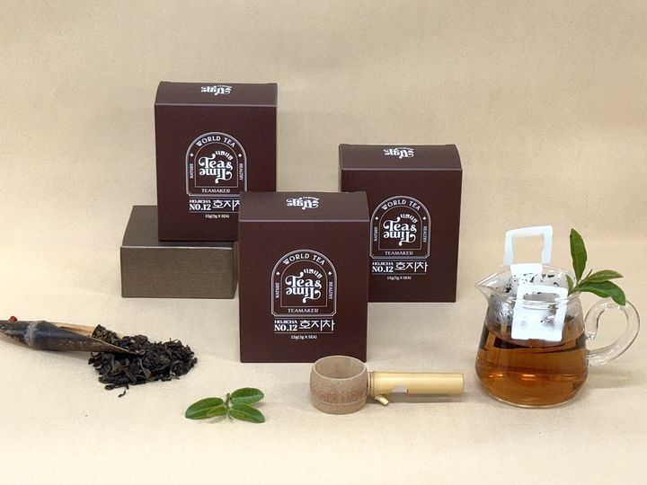 [나주=뉴시스] 전남농업기술원이 개발·출시한 호지차 드립백. 호지차는 센불로 볶아 만든 차의 일종이다. (사진 = 전남농업기술원 제공). 2025.11.25. photo@newsis.com *재판매 및 DB 금지