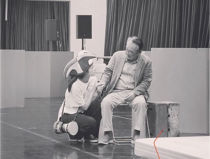 [서울=뉴시스] 이연희(왼쪽), 이순재. (사진=이연희 인스타그램 캡처) 2025.11.25. photo@newsis.com *재판매 및 DB 금지