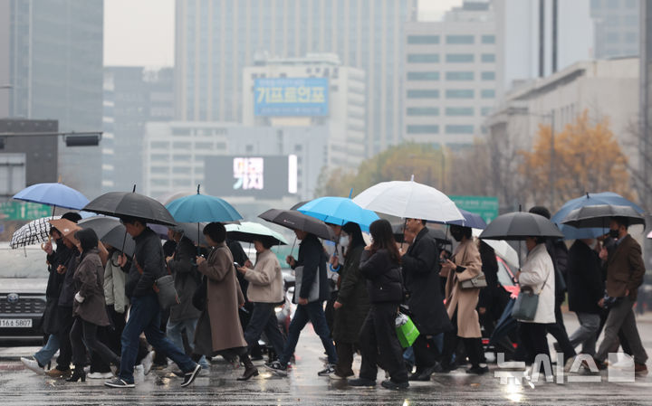 대전·세종·충남, 대체로 흐리며 비 또는 눈