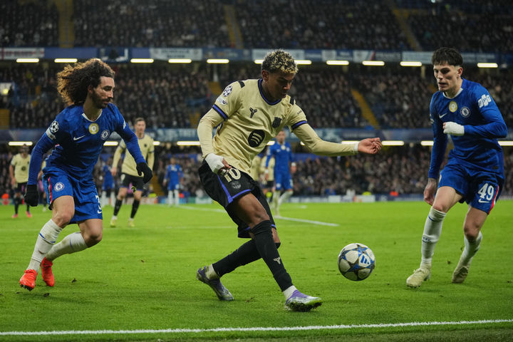 [런던=AP/뉴시스]야말 침묵한 바르셀로나. 2025.11.25.