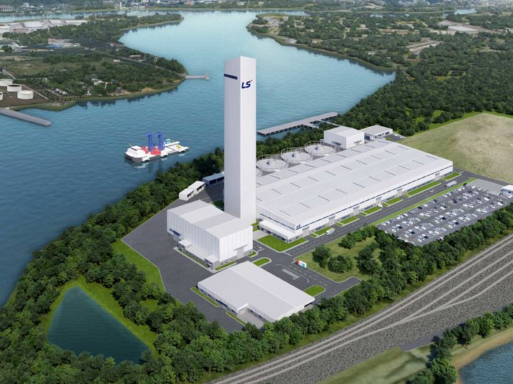 [서울=뉴시스]LS전선 미국 자회사 LS그린링크의 미국 버지니아주 공장 조감도. (사진 = LS) 2025.11.26. LS전선 미국 자회사 LS그린링크의 미국 버지니아주 공장 조감도.jpg *재판매 및 DB 금지