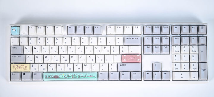 '세종문화회관 아트 굿즈 디자인 공모전'에서 최종 선정된 작품 중 일부(키캡). (사진=세종문화회관 제공) *재판매 및 DB 금지