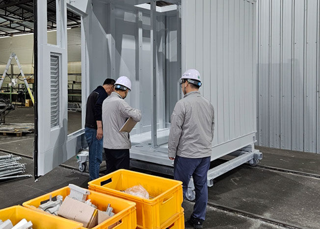 [창녕=뉴시스] 위험성평가를 위한 현장 점검을 실시하고 있다. (사진= 창녕군 제공) 2025.11.26. photo@newsis.com *재판매 및 DB 금지