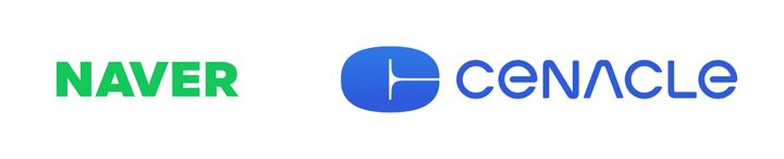 [서울=뉴시스] 네이버(왼쪽), 세나클 CI (사진=네이버 제공) *재판매 및 DB 금지