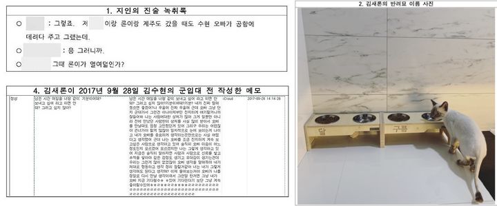 김새론 어머니가 공개한 증거