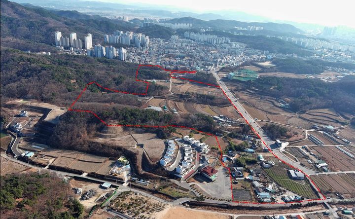 [구미=뉴시스] 봉곡신도시 사업대상지. (사진=구미시 제공) 2025.11. 26 photo@newsis.com *재판매 및 DB 금지