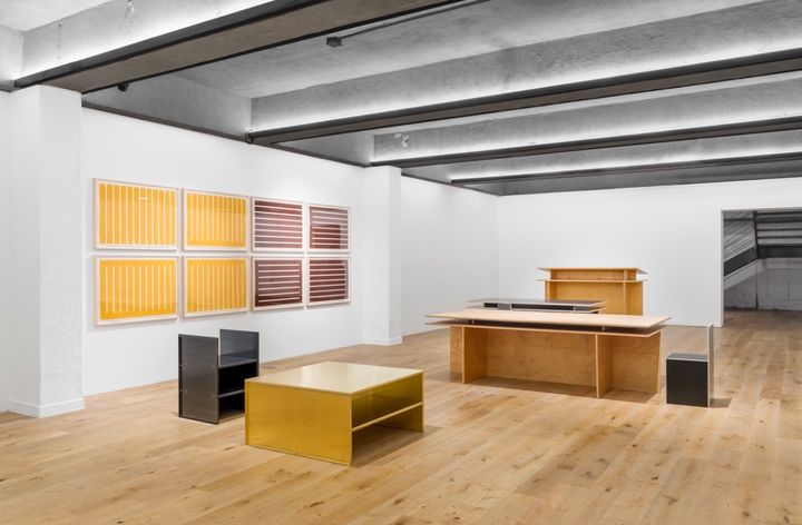'도널드 저드 : 퍼니처' 전시 전경. 사진=현대카드, SACK, Korea. Donal Judd Furniture ⓒJudd Foundation. *재판매 및 DB 금지